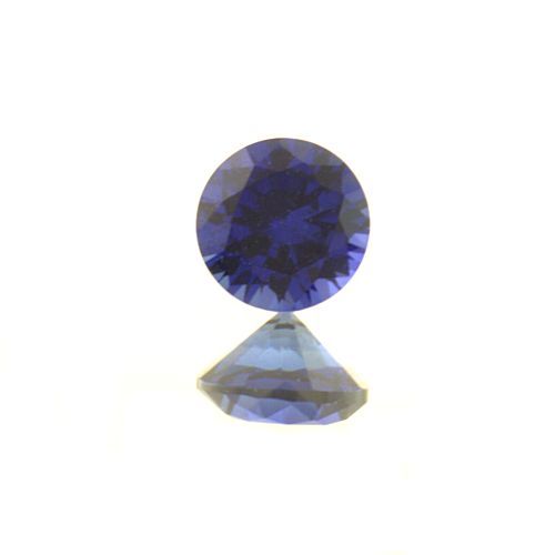 (2mm - 12mm) Round AAA Lab Created Blue Sapphire