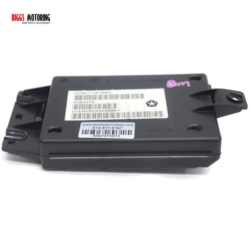 2011-2013 Dodge Charger Climate Control Module P55111919AQ