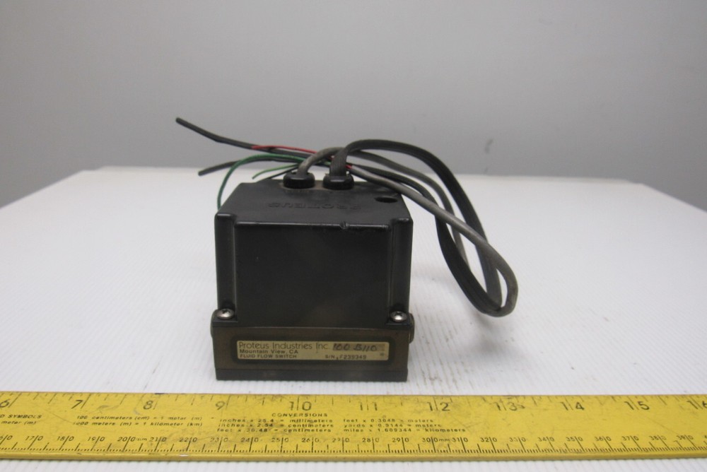 Proteus Industries 100 B110 Fluid Flow Switch Control
