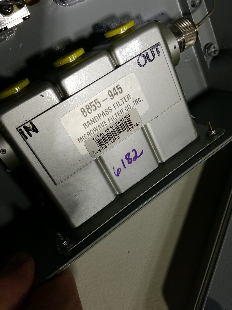 Filter/LNA Modules in Hoffman Steel Boxes (x2)