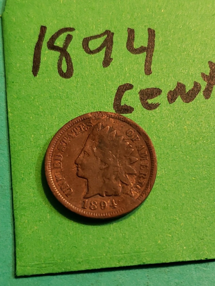 Lower Mintage 1894 Indian Head Cent