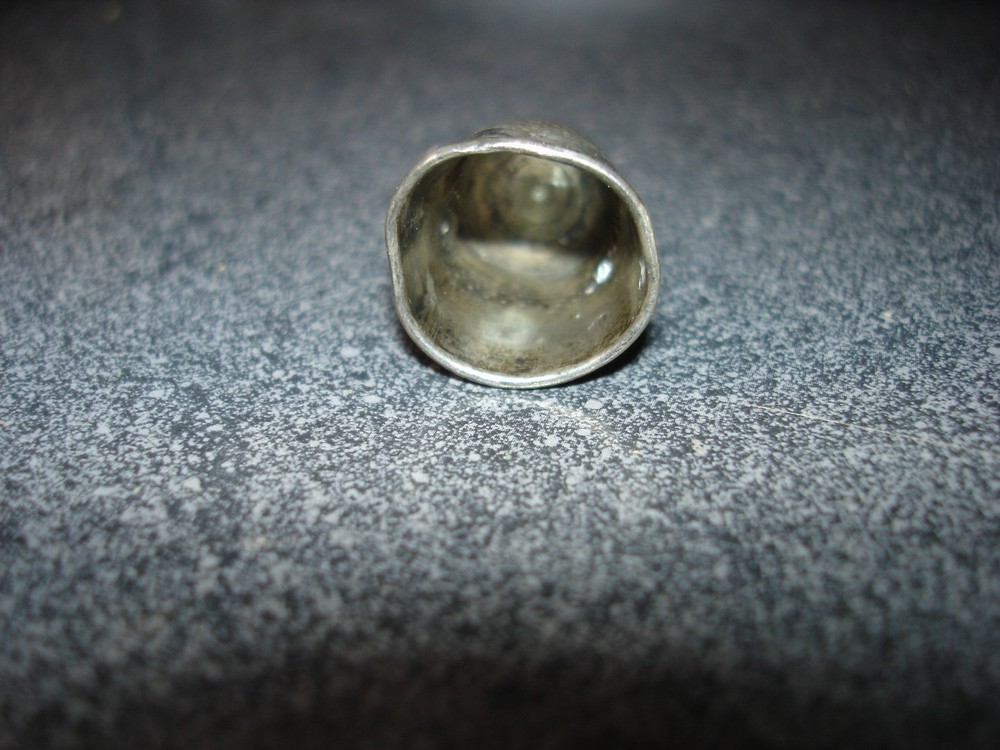 Vintage sterling silver thimble size 11