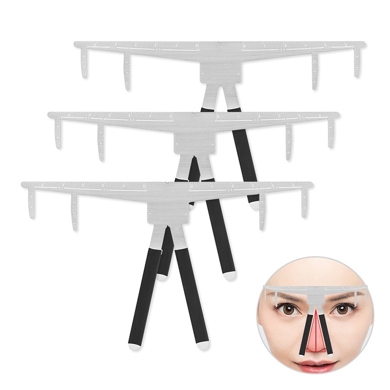 Microblading Measure Eyebrow Positioning ruler Tattoo Permanent Make Up Tools