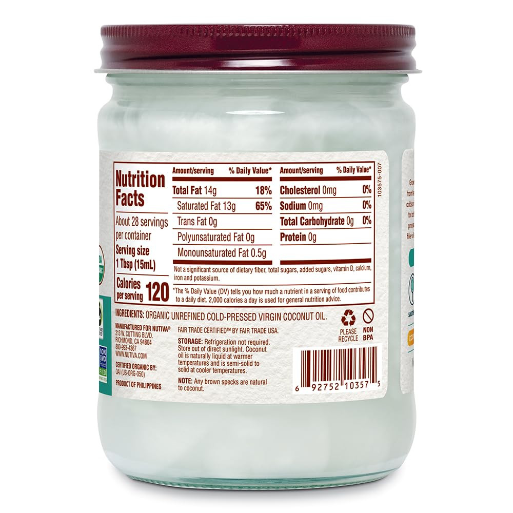 Coconut Oil, 14 Ounce