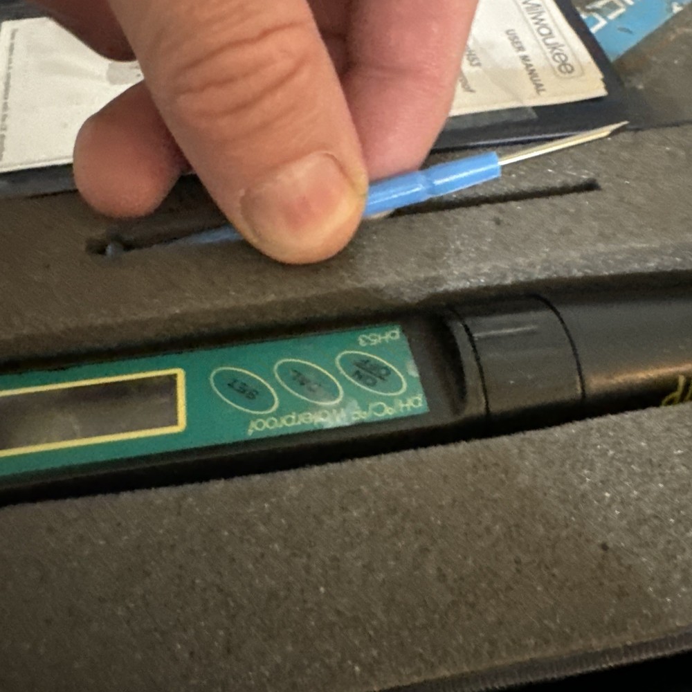 milwaukee ph53 Ph And Temperature Meter