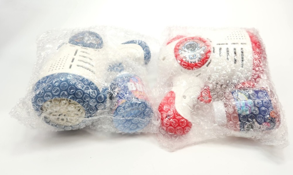 Kakamelon 2 Pack Electric Automatic Bubble Gun Machine HL025