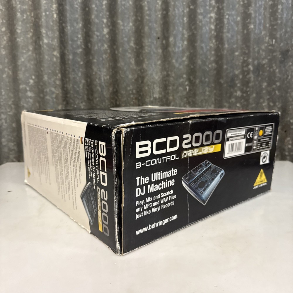 Behringer B-Control DeeJay BCD2000 Mint Condition Im Box! DJ Mixer Machine