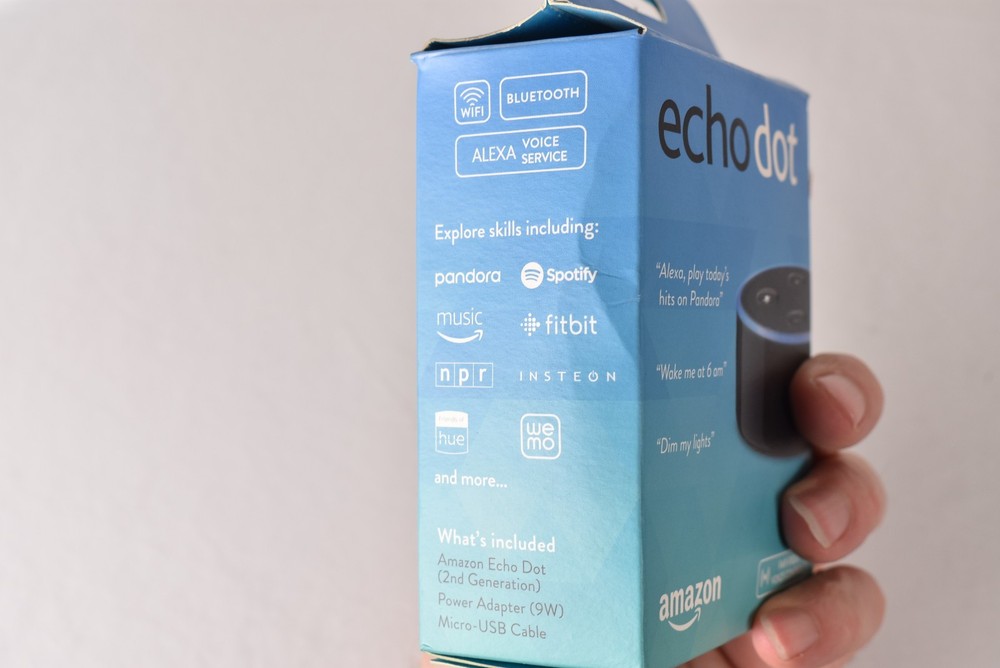 Amazon Echo Dot (2nd Generation) Smart Speaker w/Alexa