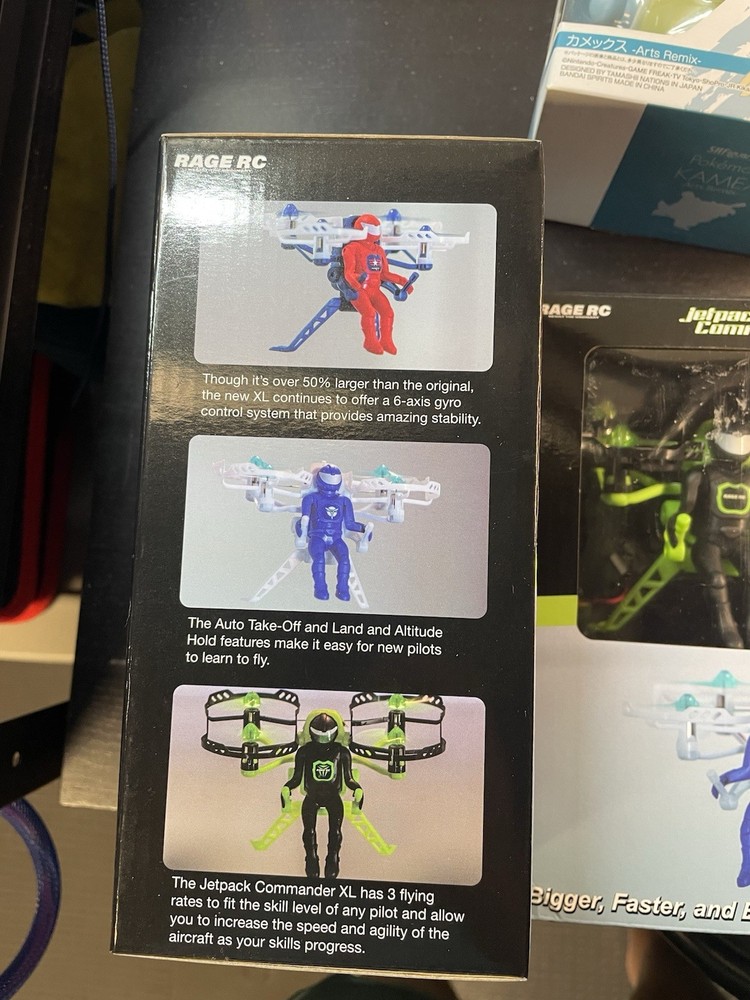 Rage RC 4520 Jetpack Commander XL RTF - Black