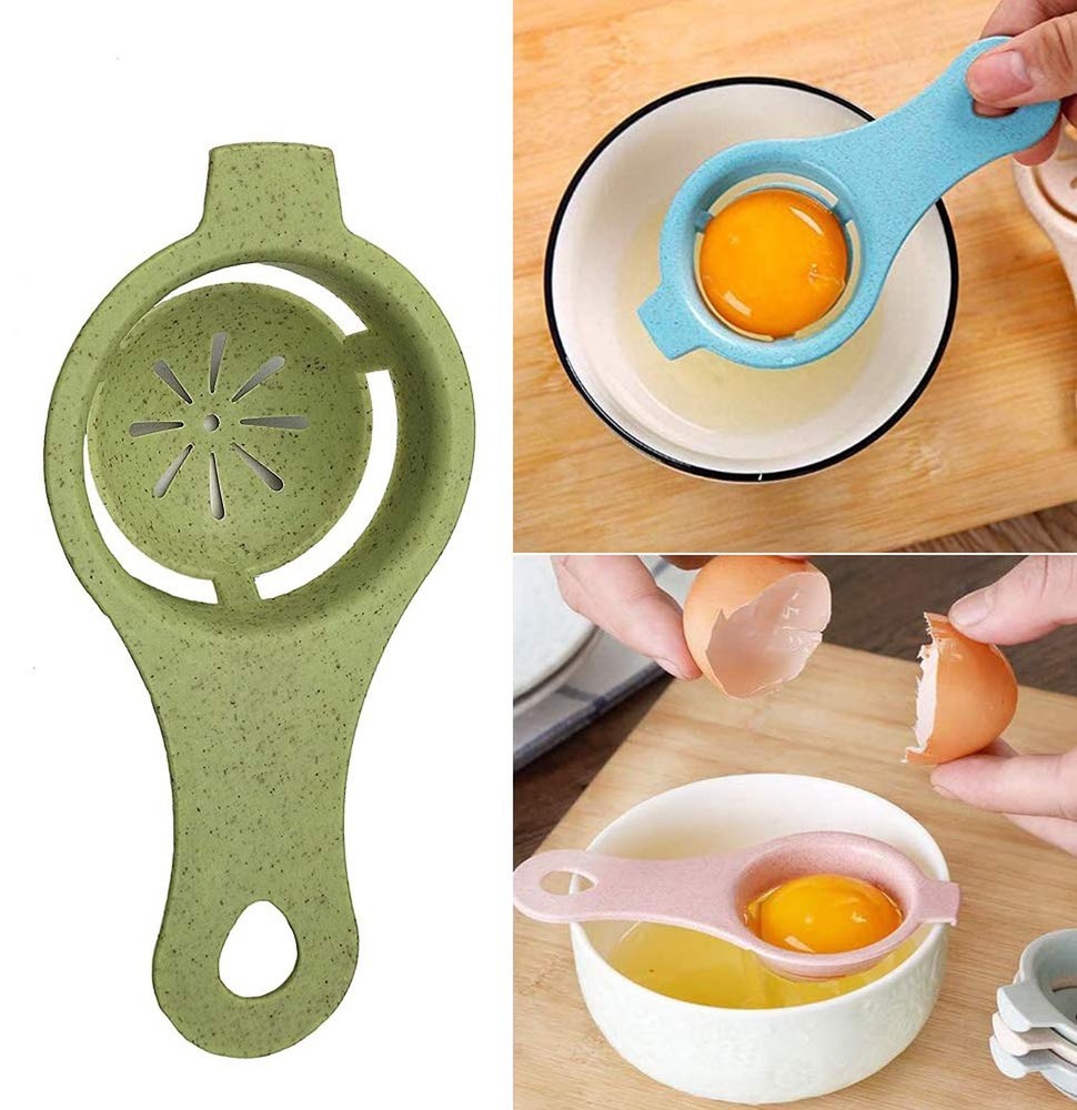 3PCS Egg Separator Egg Yolk White Separator Egg White Separator Egg Whites St...