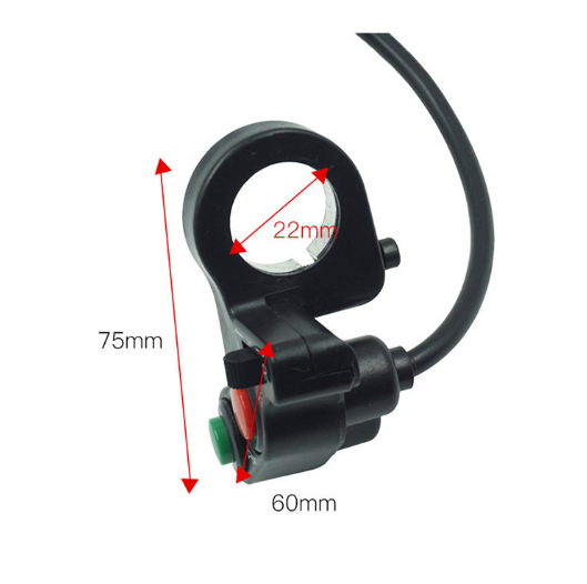 Motorcycle Handlebar Switch Headlight Horn Turn Signal Combination Switch Button
