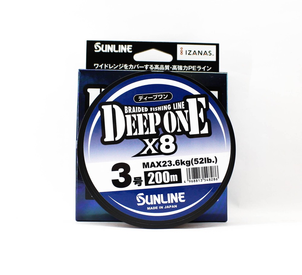 Sunline P.E Line X8 Deep One HG 200M P.E 3 52lb Multi (8286)