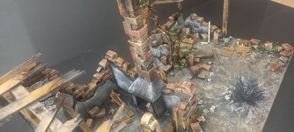 WW II diorama 1/18