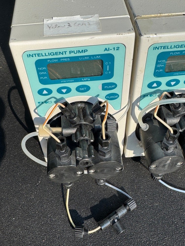 {2} Lot* FLOW Intelligent Pump AI-12 Control Module Chromatography * Working Lab