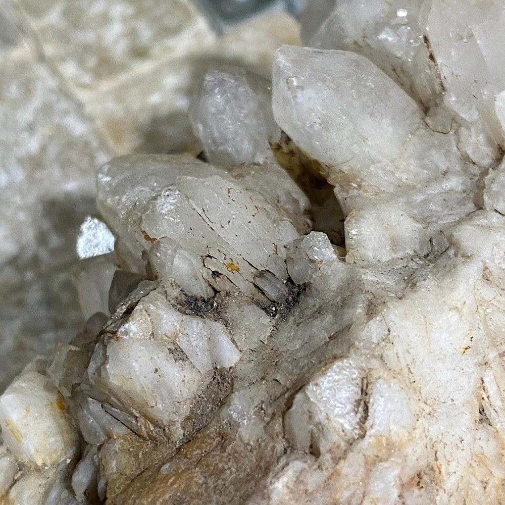 QUARTZ ASSEMBLAGE - VIRTUOUS LADY MINE, BUCKLAND MONOCHORUM, DEVON, ENGLANF 250g