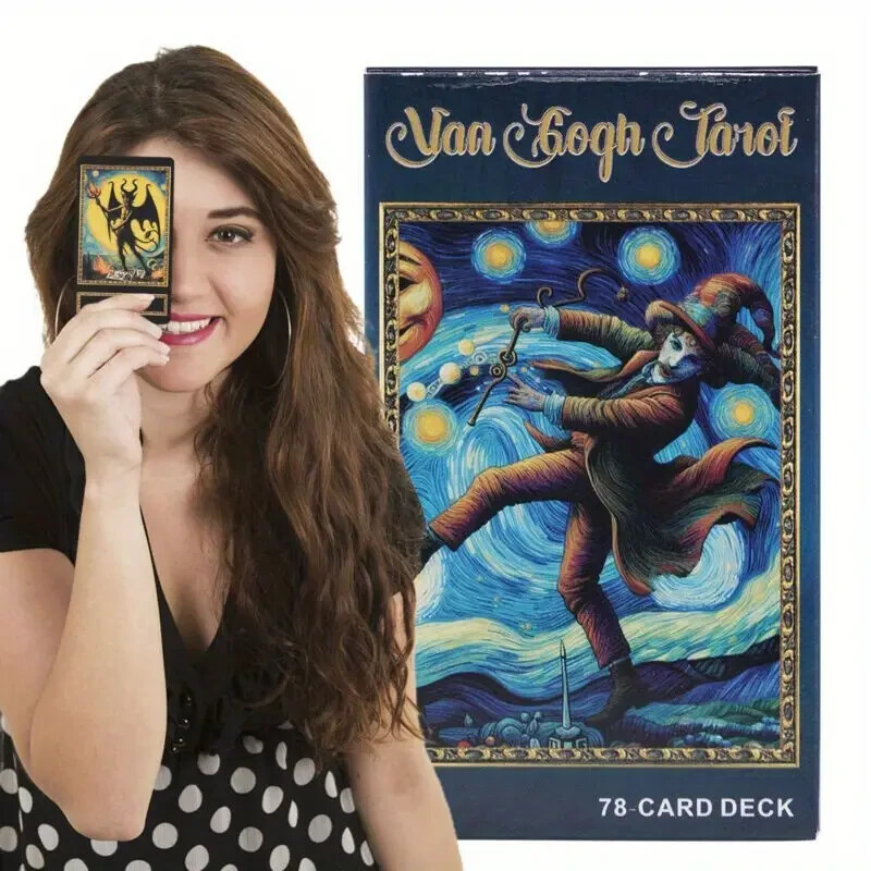 78-card Van Gogh Art Tarot Deck - Premium Divination Set No Guidebook