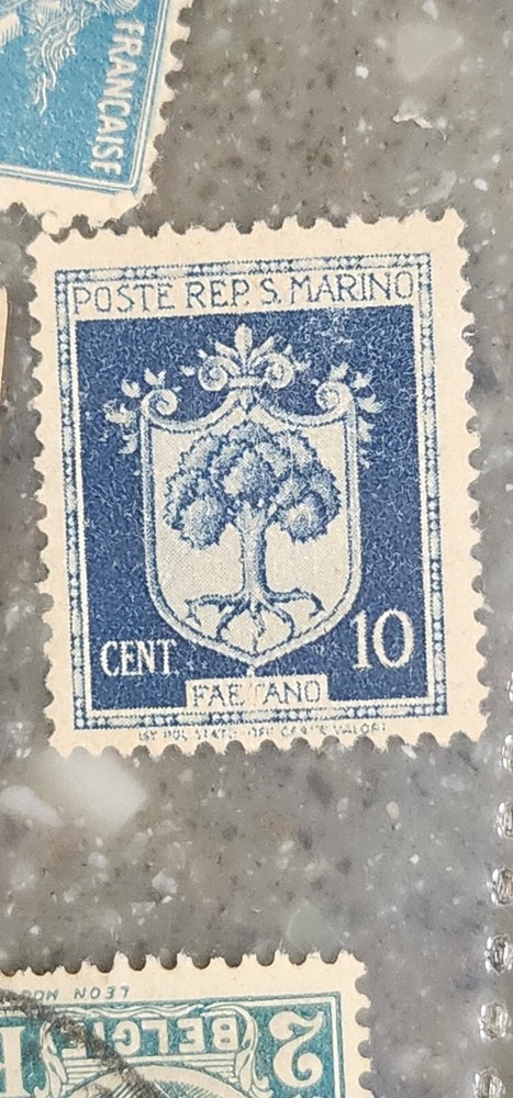 Poste Rep. S. Marino Foreign 10c Stamp Used - #A1286