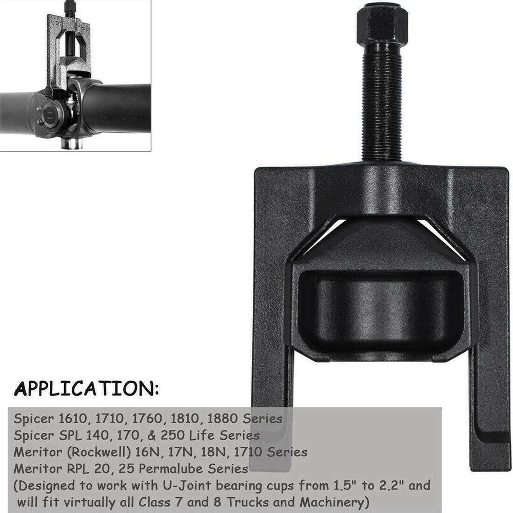 10102 Heavy Duty Universal Joint Puller U-Joint Remover 1.5" to 2.2" Cups Puller