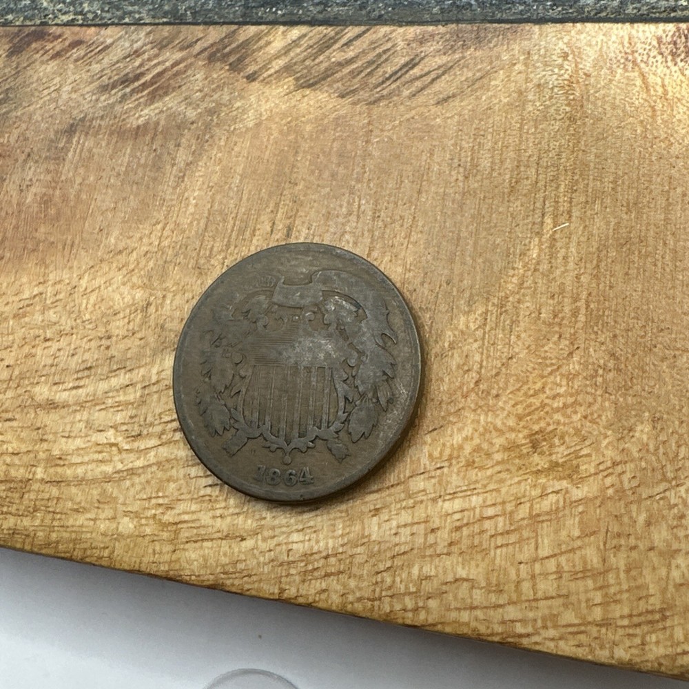 1864 Two Cent Piece #7202
