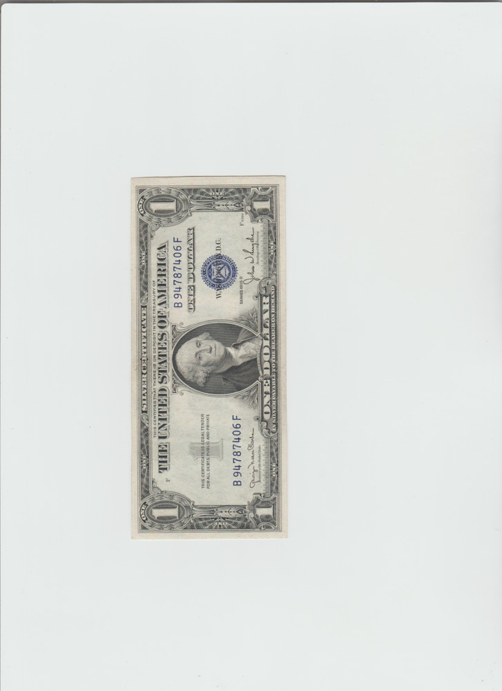 Lightly Circulated 1935-D Silver Certificate