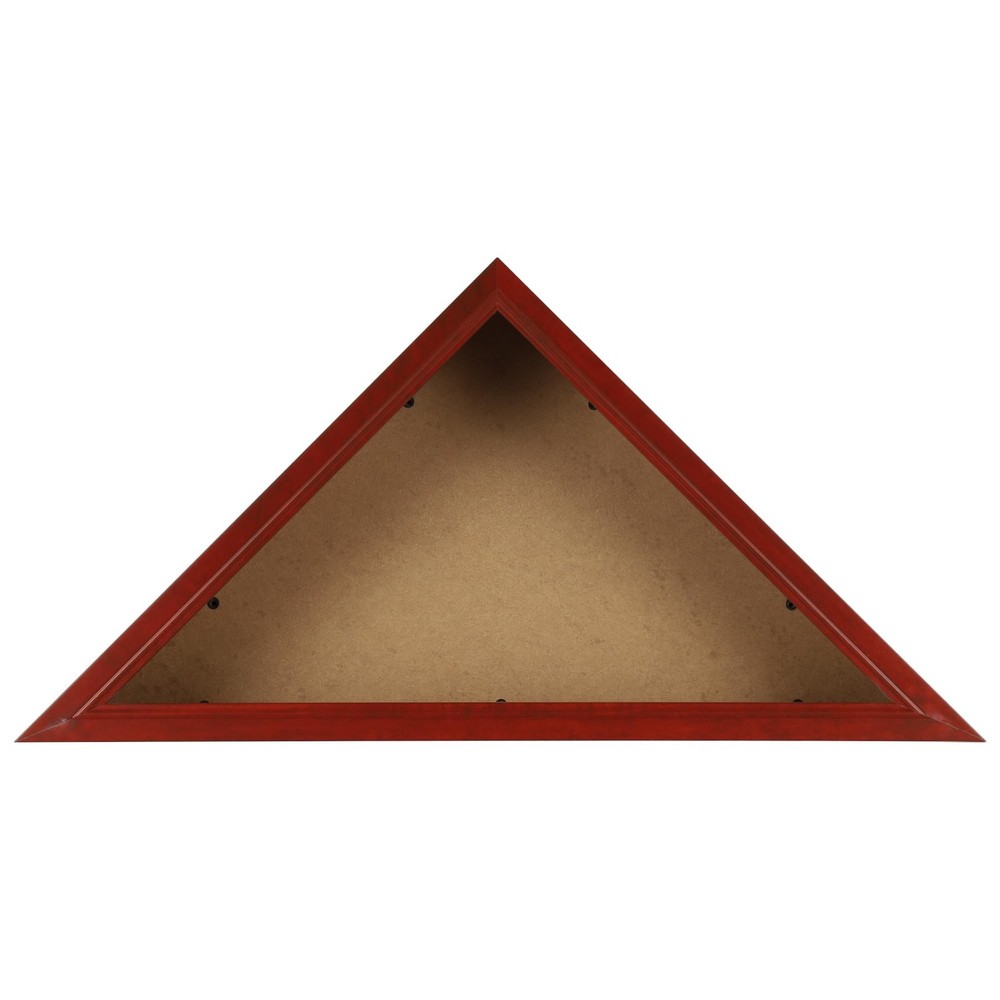 Flag Display Case Shadow Box Frame Holder for 4'x6' Folded Flag, Not for Burial