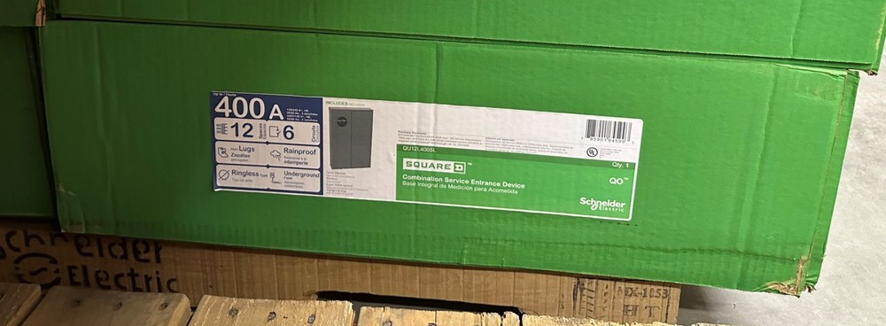 SQD 400A Meter/Main- QU12L400SL