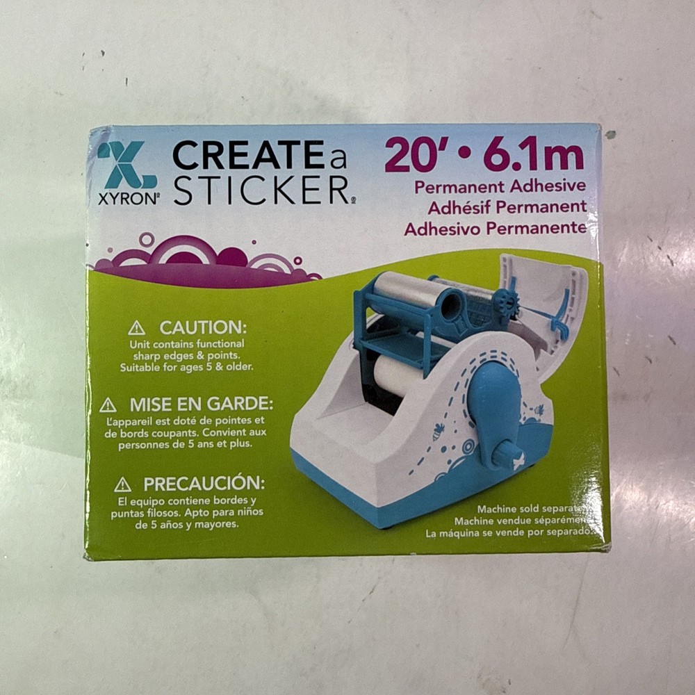 Xyron Create-A-Sticker Mini Refill: 2-1/2 in. x 20 ft. Permanent Adhesive