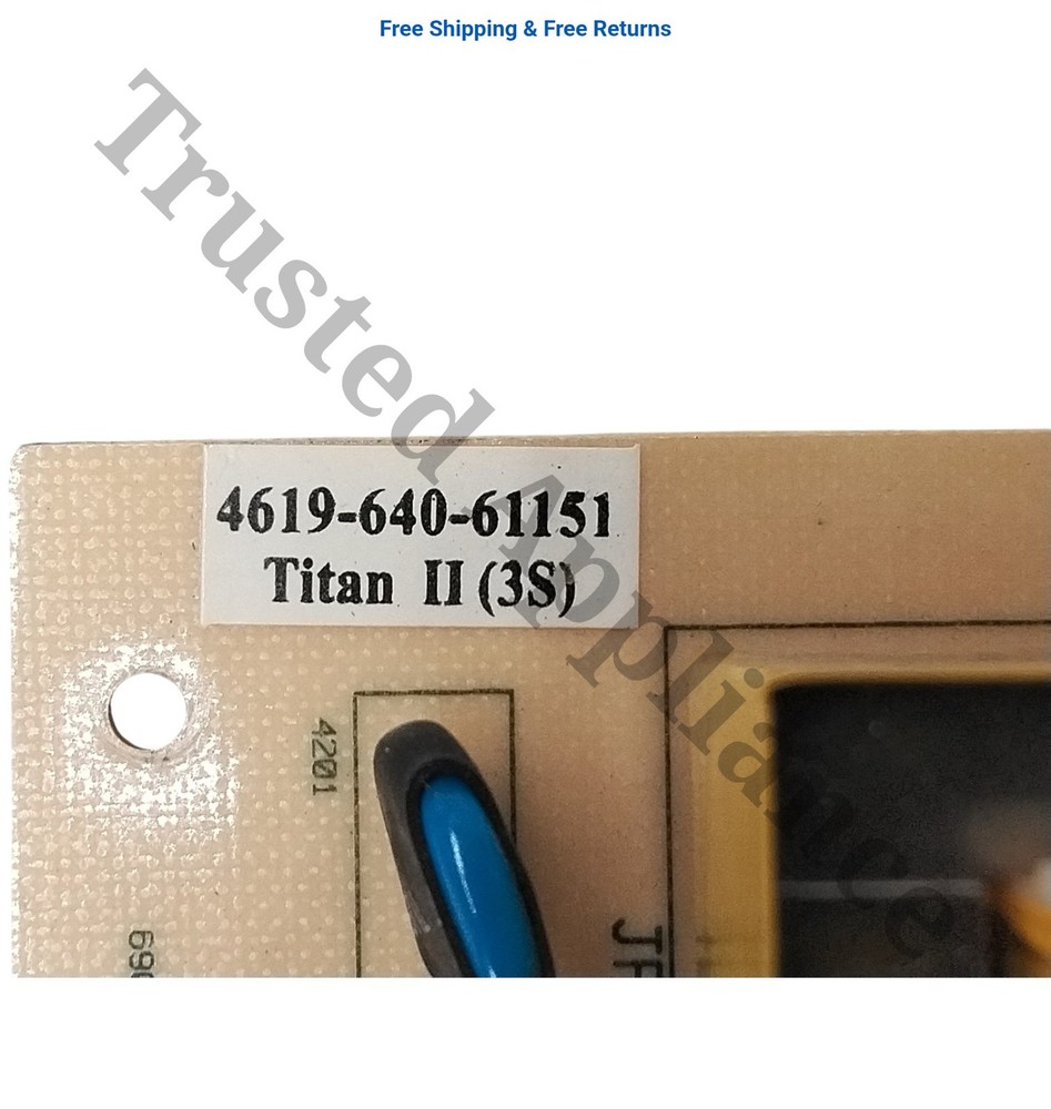 Whirlpool W10216347 Microwave Control Board