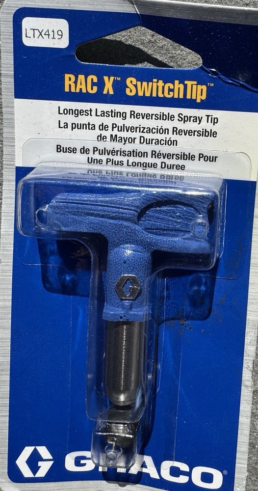 Graco LTX 419 RAC Reversible SwitchTip Spray Tip