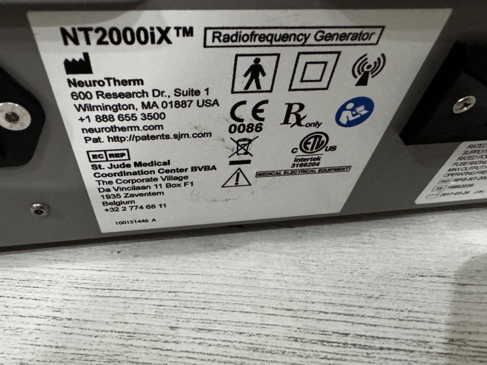 NeuroTherm NT2000iX Radiofrequency Generator