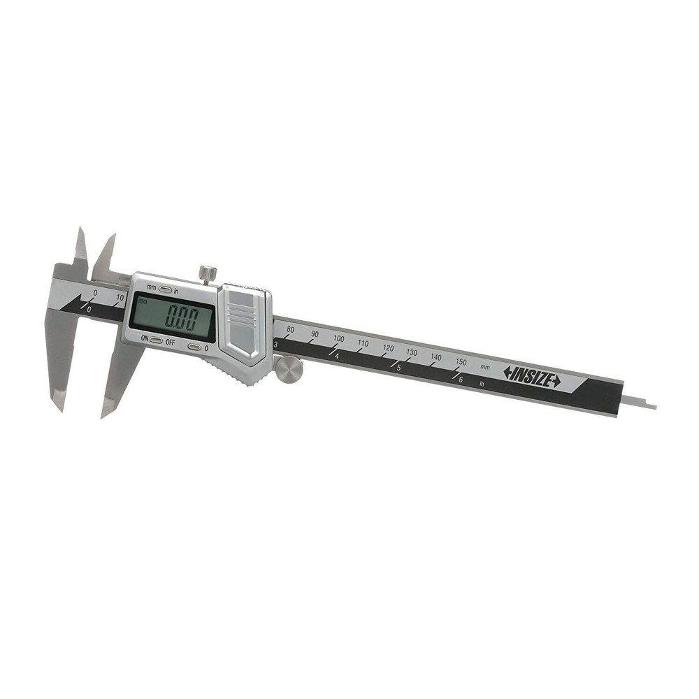 Insize 1114-200A Digital Caliper Range 0-200mm/0-8″ Resolution 0.01mm/0.0005″