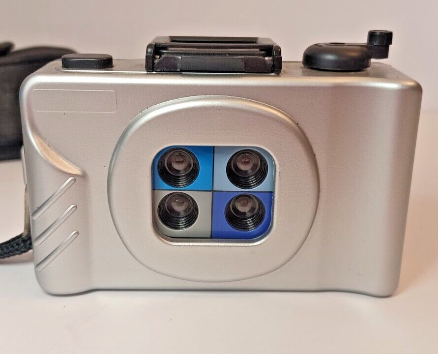Vintage Action-Cam Super Mini Camera with Instructions Strap and Case