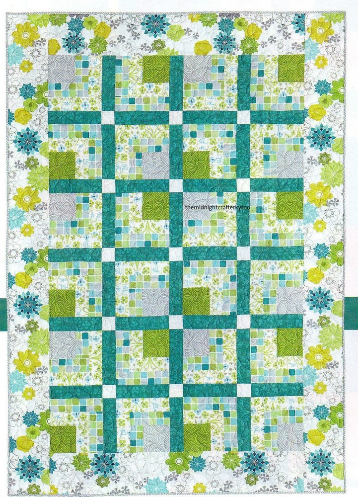 Aromatherapy Quilt Pattern Pieced EM