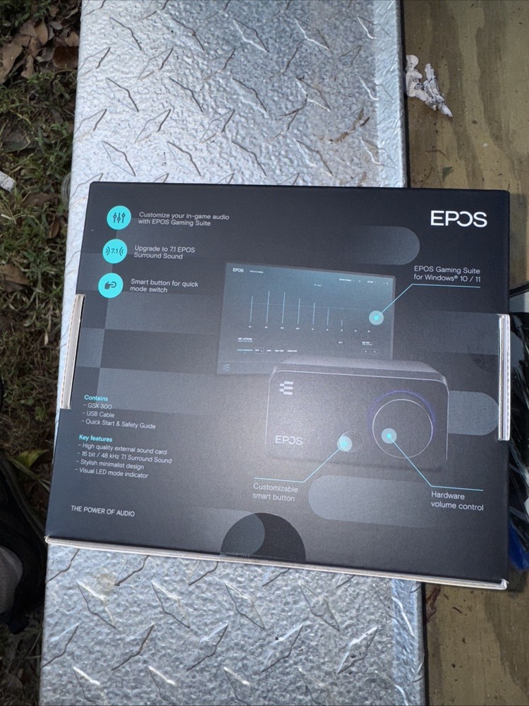 Epos GSX 300 External Computer Sound Card