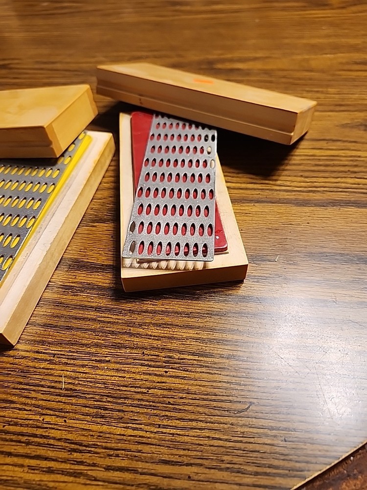 2 Pcs Fast Sharpening! Diamond Sharpening Blocks. For Knives & Tools