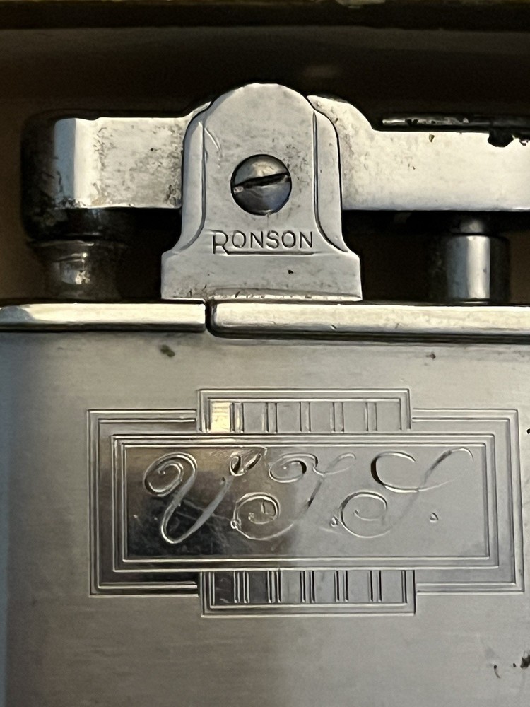 Vintage Ronson Whirlwind Lighter Original Box VG/EX