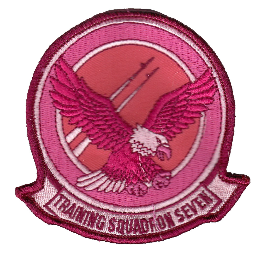 VT-7 EAGLES PINK COMMAND CHEST PATCH