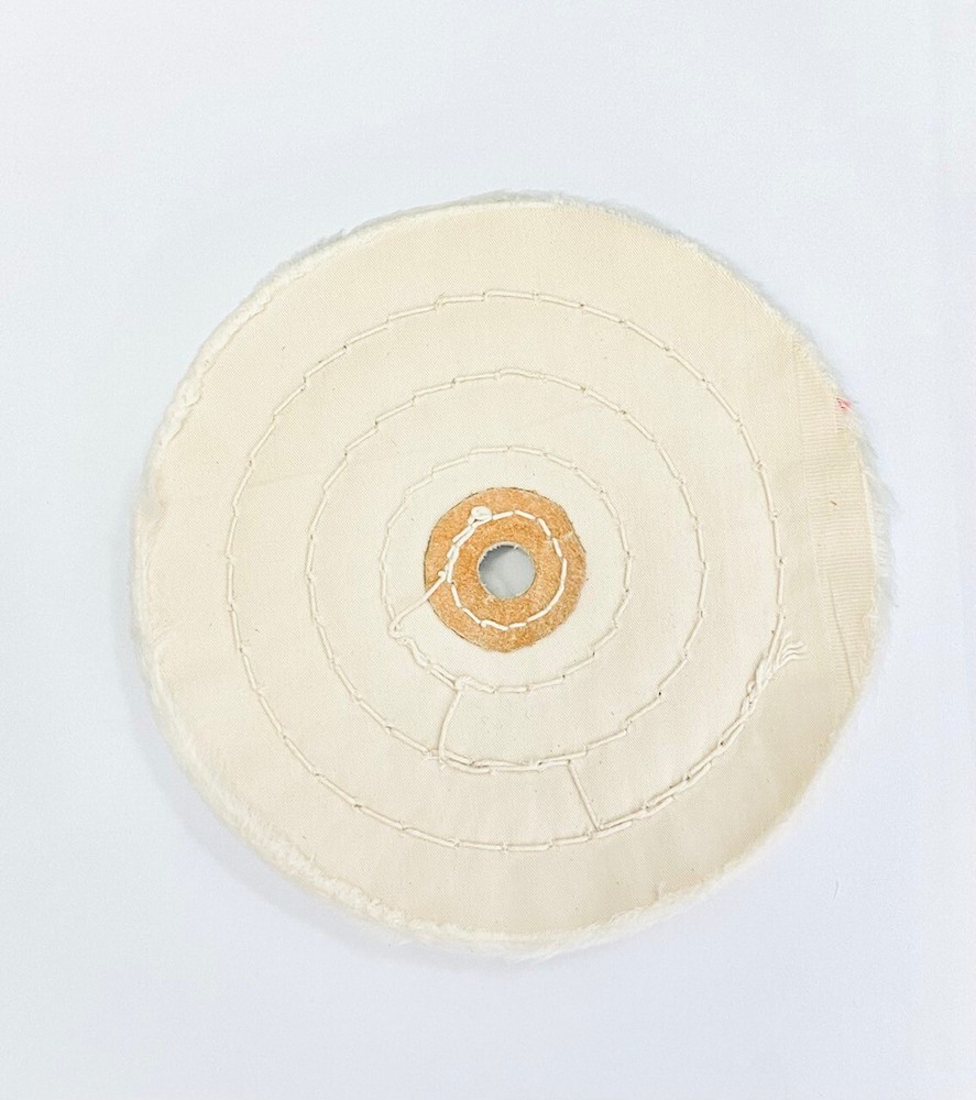 4"6"8" BUFFING SOFT 1/2" POLISHING BUFFER POLISH WHEEL FOR BENCH GRINDER