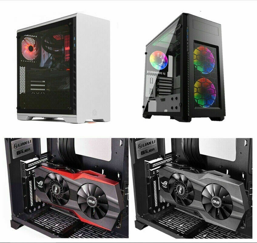 Universal VGA Vertical GPU Graphic Card Bracket Fast Ship Best Quality USA