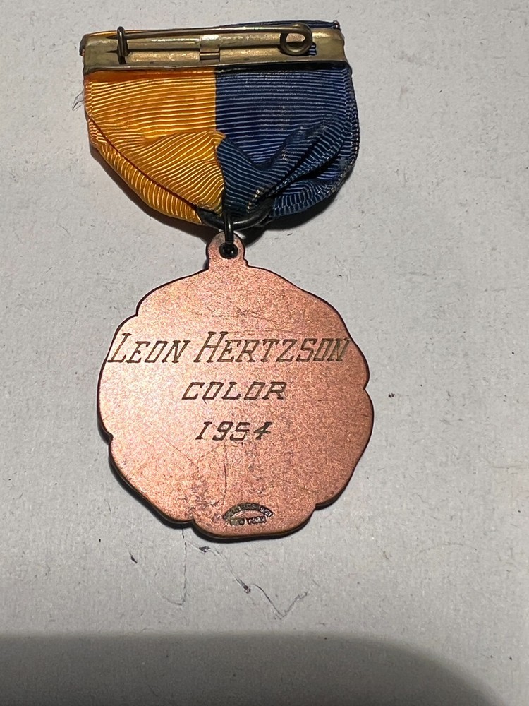 1954 Bronx Camera Club Medal