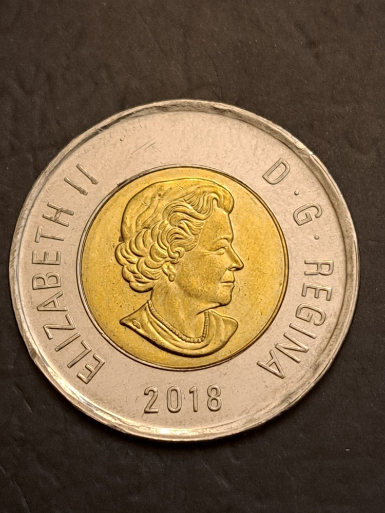 2018 CANADA 2 DOLLAR EXACT COIN SHOWN PB945