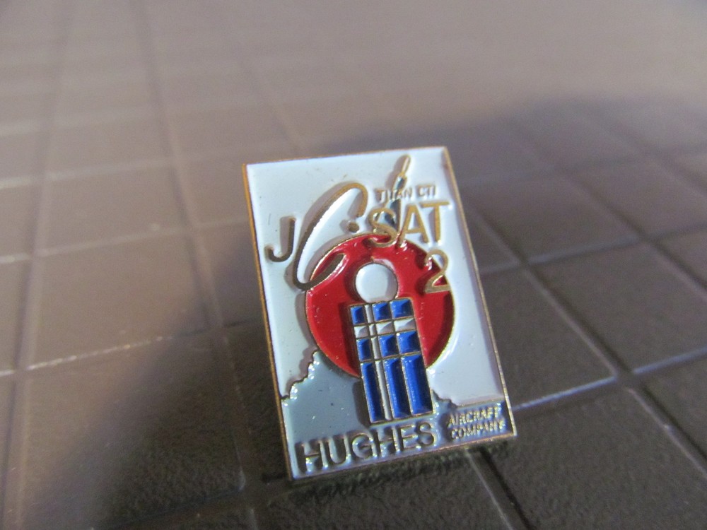 TITAN CTI SAT 2 HUGHS  LAPEL PIN