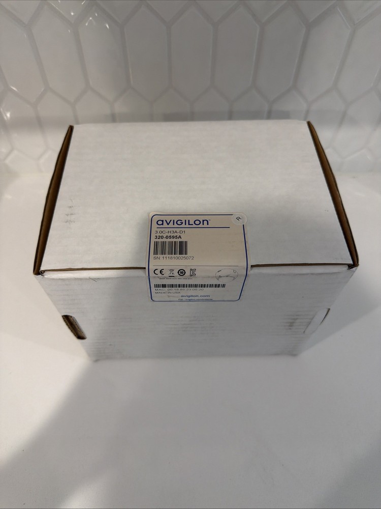 New Avigilon 3.0C-H3A- Dome Security Camera 320-0595A