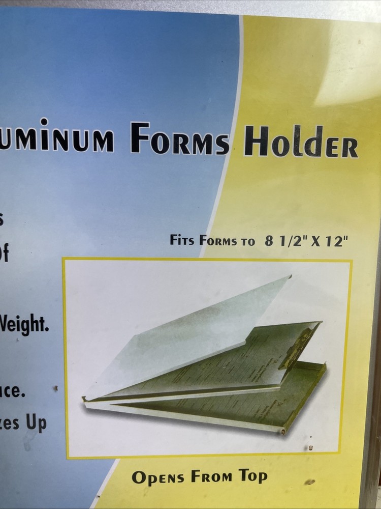 Tracker Aluminum Forms Holder Protect and Store New in package