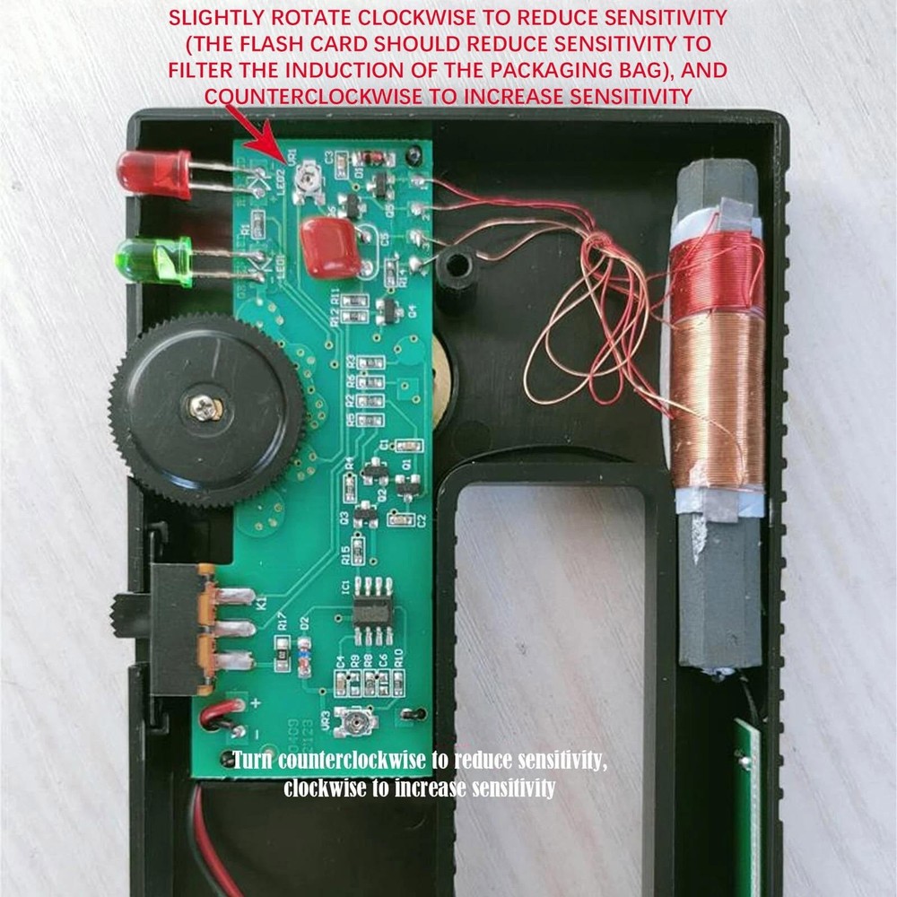 Handheld Wpp123 Wire Pipe AC Detector Wall Scanner Metal Detector Adjustable