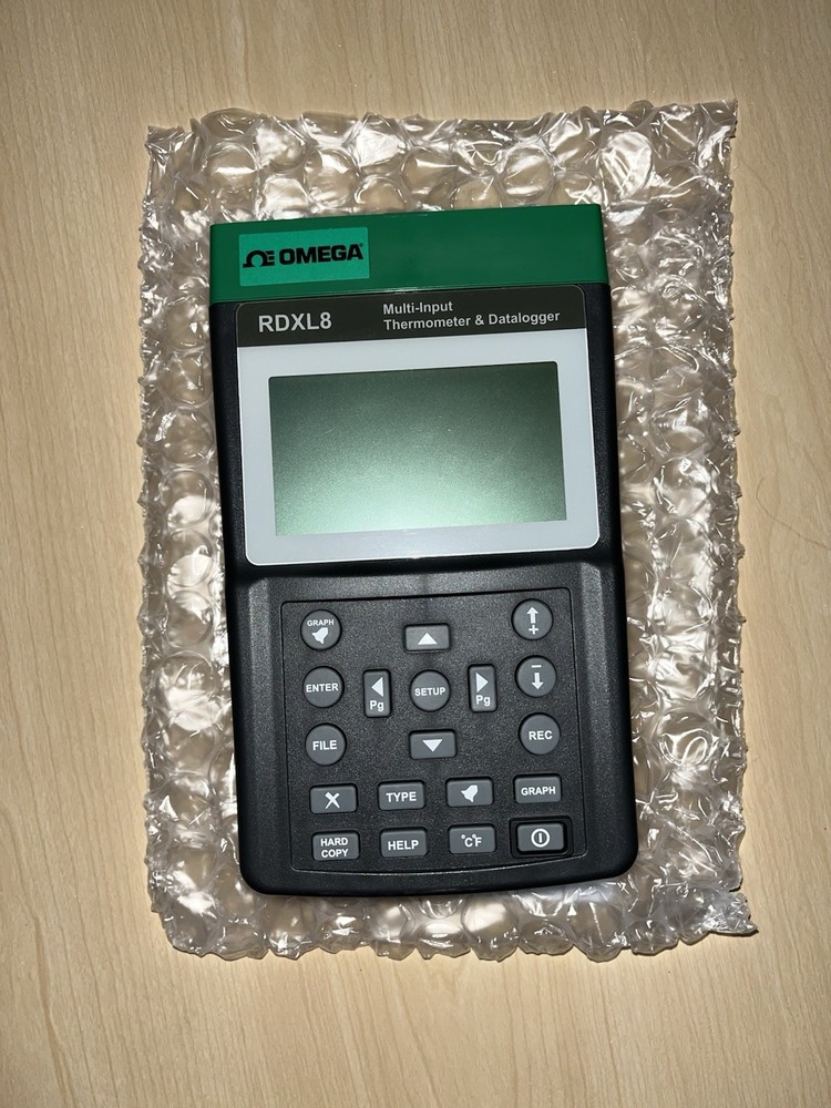 Omega Rdxl8 Multi input Thermometer & Datalogger