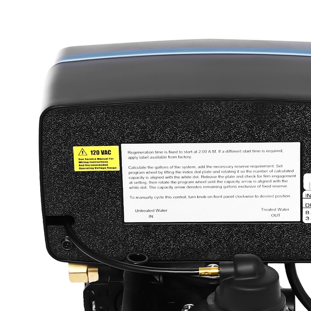 Automatic Water Softener Control Valve 5600SM Flow Timer Control Valve Resin...