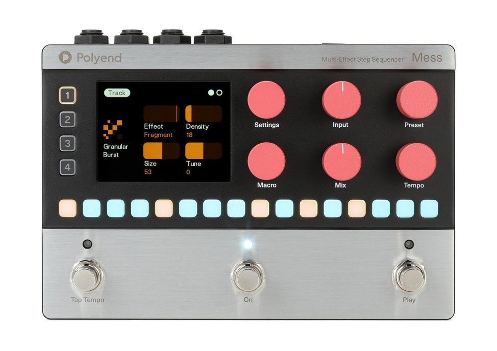 Polyend MESS Multi-effect Step Sequencer Pedal