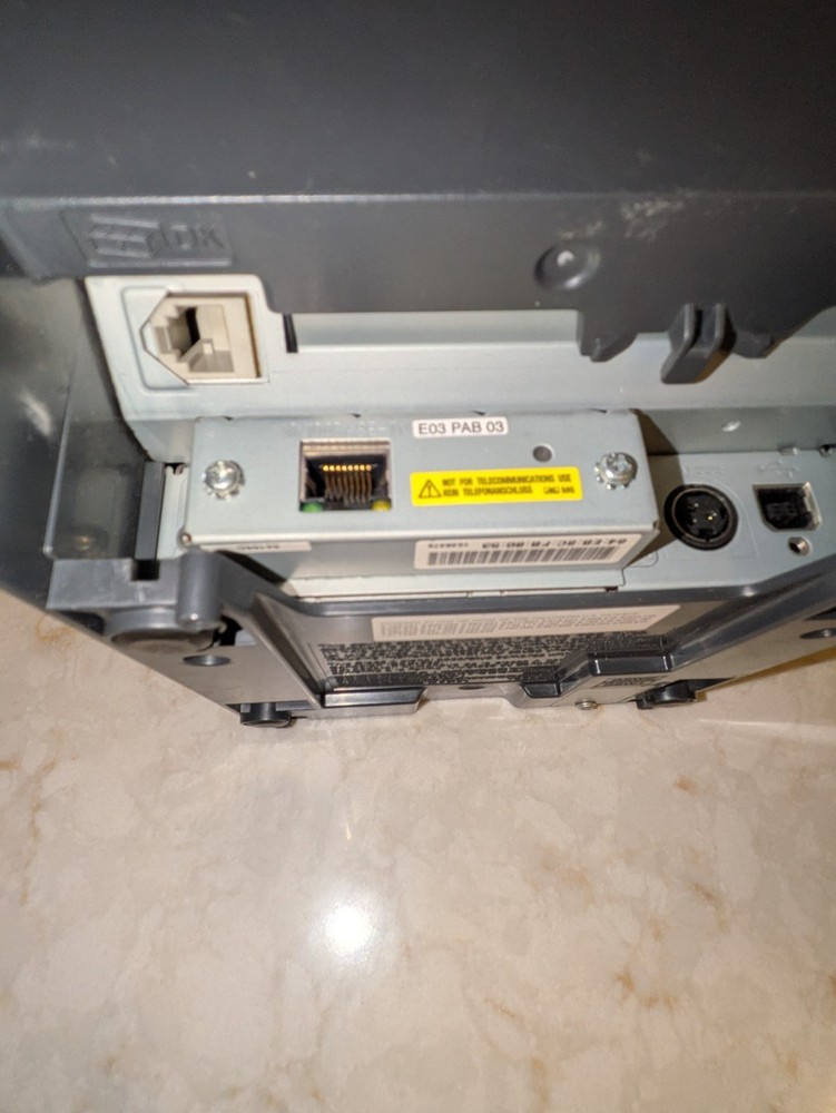 Epson TM-T88V M244A POS Thermal Printer (Untested)
