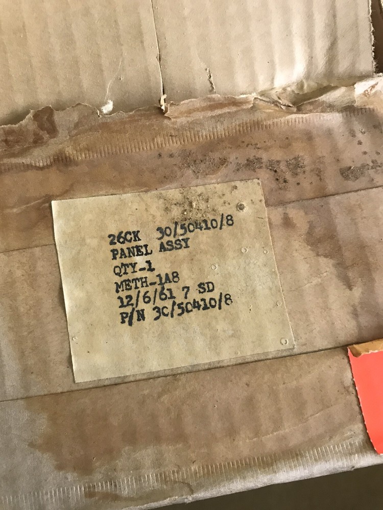 T-33 CT-133 Elec Panel With Circuit Breakers. NOS. Free Shipping!